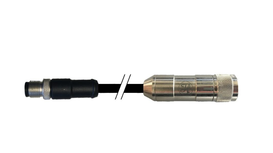 Hamilton Cable, 5m VP8 to Male M12 8 PI