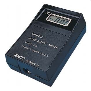 Jenco Conductivity Kit, Includes 103 Conductivity Meter (Meter Only), 104 Glass/Platinum, W/ 5-Pin Connector, K=1.0