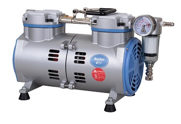 ROCKER 811, Oil Free Vacuum Pump, AC110V, 30 mbar