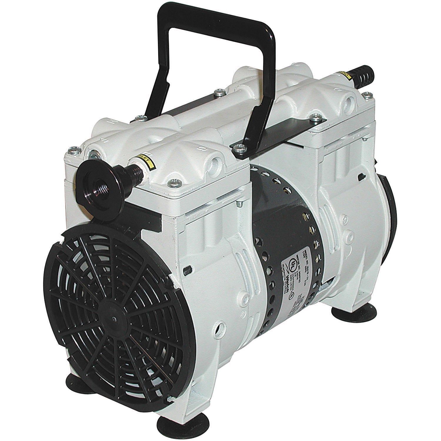 WELCH Wob-l Dry Pump, 115V 60Hz, with UL, 65 lpm, 5 Torr