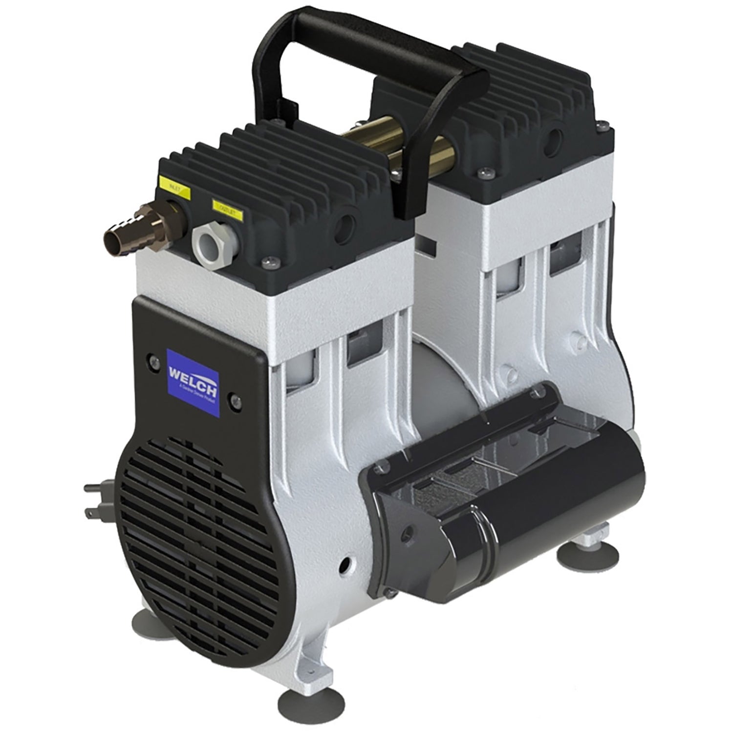 WELCH Wob-l Dry Pump, 115V 60 Hz, 1 Ph, 300 lpm, 60 Torr