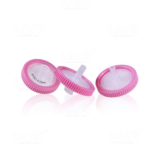 Rose 25mm PTFE Hydrophilic Syringe Filter 0.22um with Outer Ring and Printing.100pcs/pk.