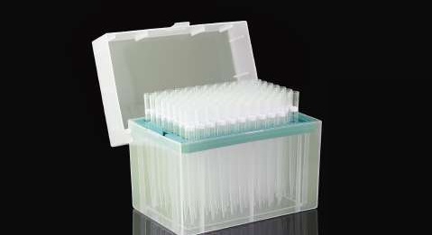 NEST 1000ul Pipette Tips, Clear, Racked, Sterile, 96/rack, 10 racks/pk, 50 Racks/Box