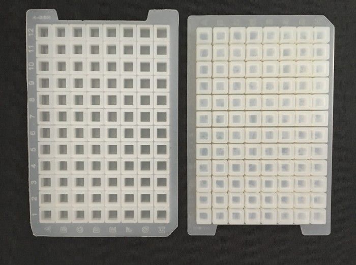 NEST 96 Well Square well Silicone Sealing Mat, Sterile, 10/pk, 50/Box