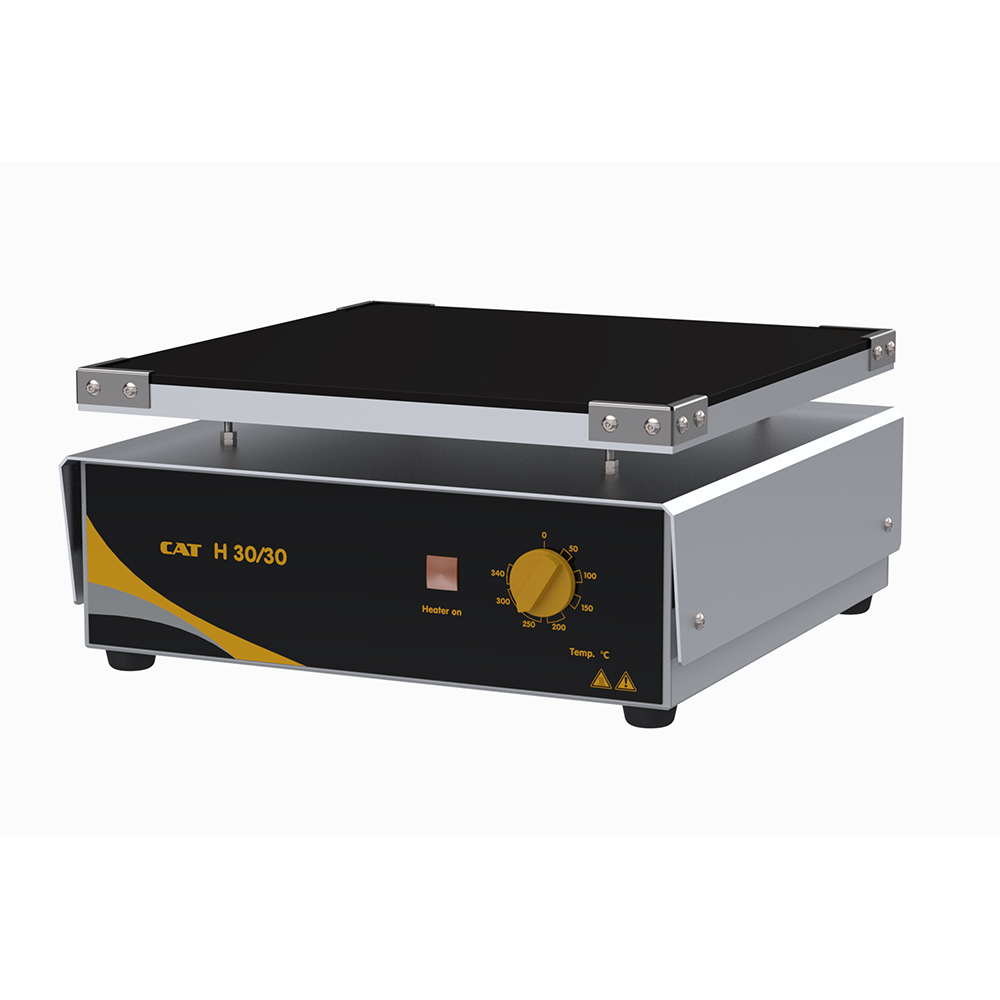 CAT Powerful Hotplate with a big heating surface H 30/30C, CERAN-hotplate, 230V/50Hz, 2000 W, 400 °C