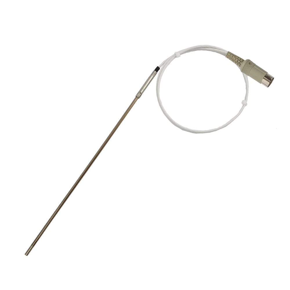 CAT Temperature Sensor Probe Pt-100 Complete, Probe diam. 0,3cm & Length: 24cm, Cable Length: 90 cm