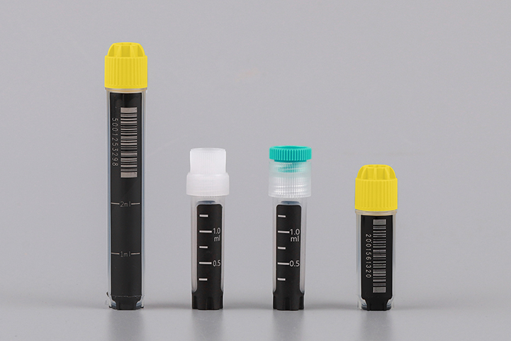 NEST 3D Barcode 1.8 mL Cryogenic Vial, Self-Standing, External Thread, 50/pk, 2000Box