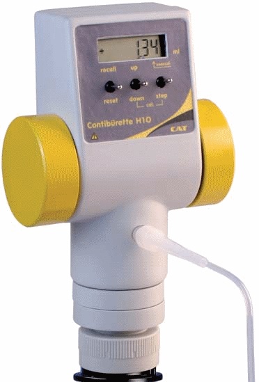 CAT Conti burette µ10 H, 10 µl - 500 mL