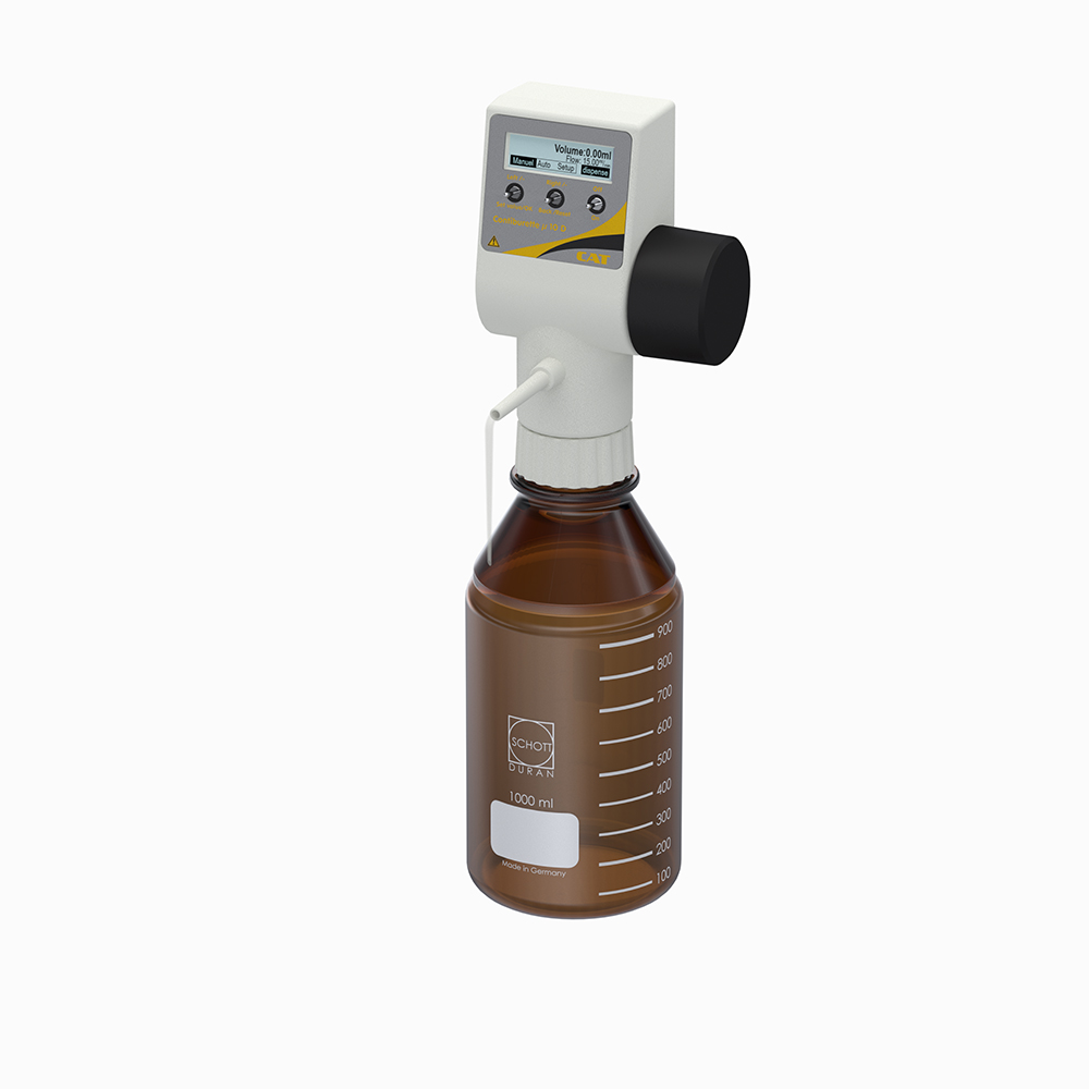 CAT Motorized Conti burette µ 10 D, 10 µl - 500 ml, 0.02 - 20 ml/min