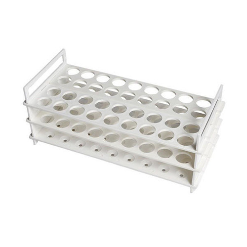 UNITED SCIENTIFIC Plastic Test Tube Racks, 3-Tier, 18 x 25mm Tubes