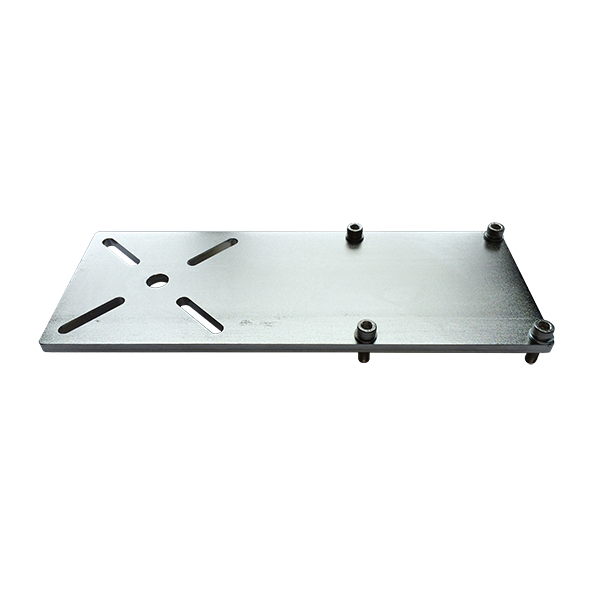 CAFRAMO Plate Mount. Includes Plate, Four Mounting Bolts, Four Flat Washers, Four Split Lock Washers, and Hex Key.