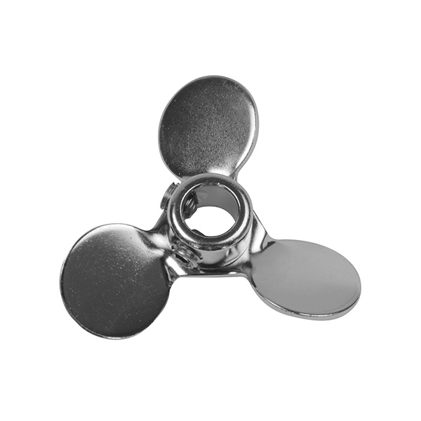 CAFRAMO Pitched Blade Propeller 51 mm dia with 8 mm Bore Includes Set Screws, 316 SS