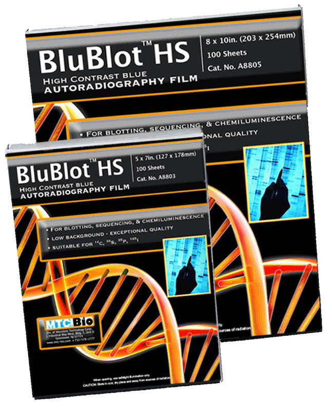 Rose BluBlot™ HS Autoradiography Film, 8x10in, 100 Sheets/Box