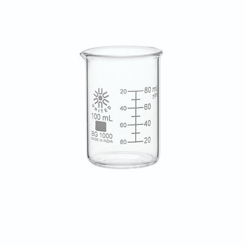 UNITED SCIENTIFIC Borosilicate, Graduated, 150mL. 12/Pkg