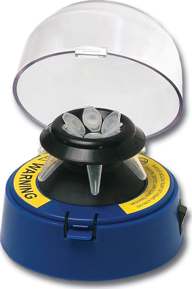 BENCHMARK Blue Mini-Centrifuge with 2 rotors