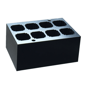 BENCHMARK Block for 8 Cuvettes 12.5 x 12.5 x 32mm