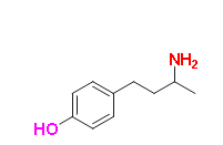 4-(3-aminobutyl)phenol, CAS # 52846-75-0, C10H15NO, MW 165.23, 98%