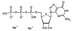 GTP Disodium Salt (Guanosine 5’-triphosphate disodium salt), 90%, CAS No. : [56001-37-7]