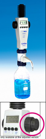 TITREX-Digital Burette, Fine Adjustment