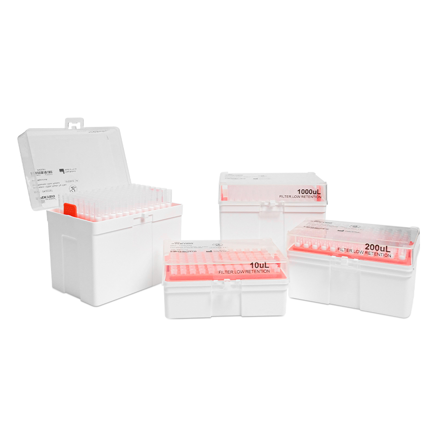 300uL Pipette Tip. Non-filter. Clear. Racked. Sterile 96 pieces/rack. 960/Box.