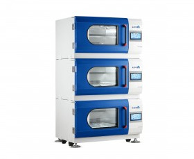 Radobio Triple Stacked CO2 Incubator Shaker with UV Sterilization and humidity Control, 160L