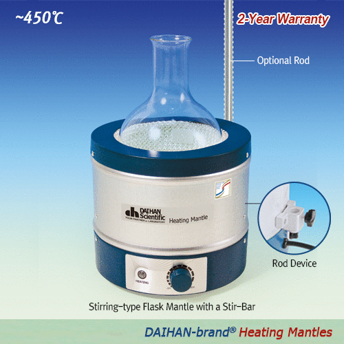 Daihan Heating Mantle Al-Case, ww/Control F.50ml 120V