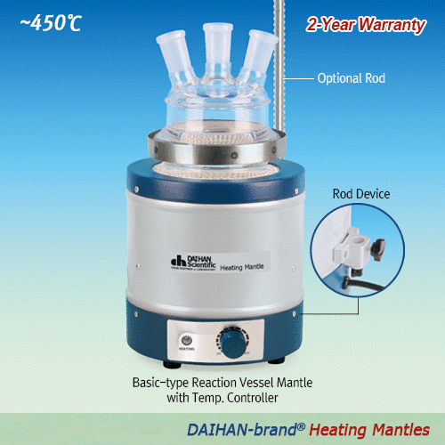 Daihan Heating Mantle Al-Case, ww/Control, Rv.100ml 120V