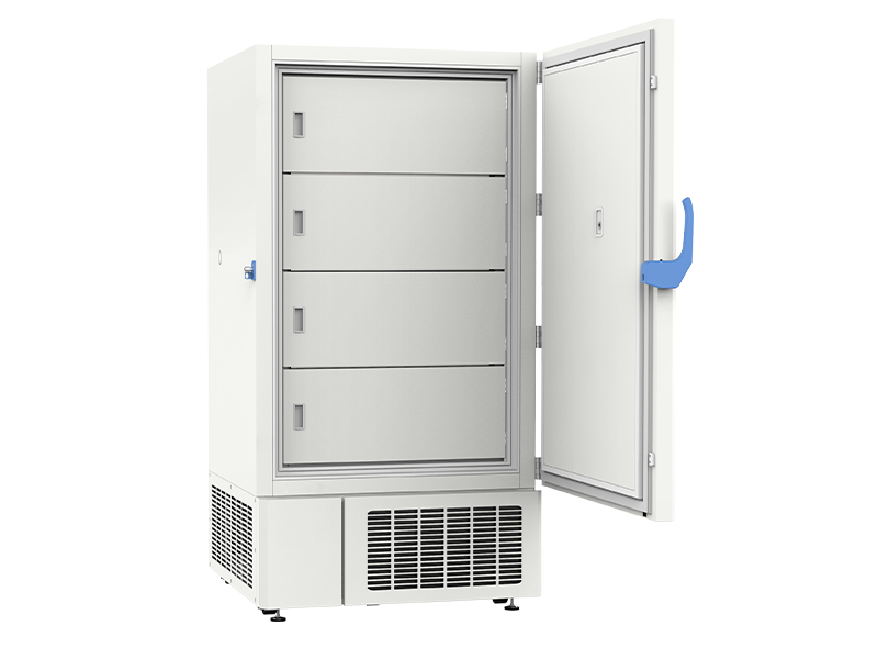 Meling Biomedical Ultra Low Temp Lab Freezer, 20°C~-40°C, 778 L. Max Samples of 60,000 (24 Racks)