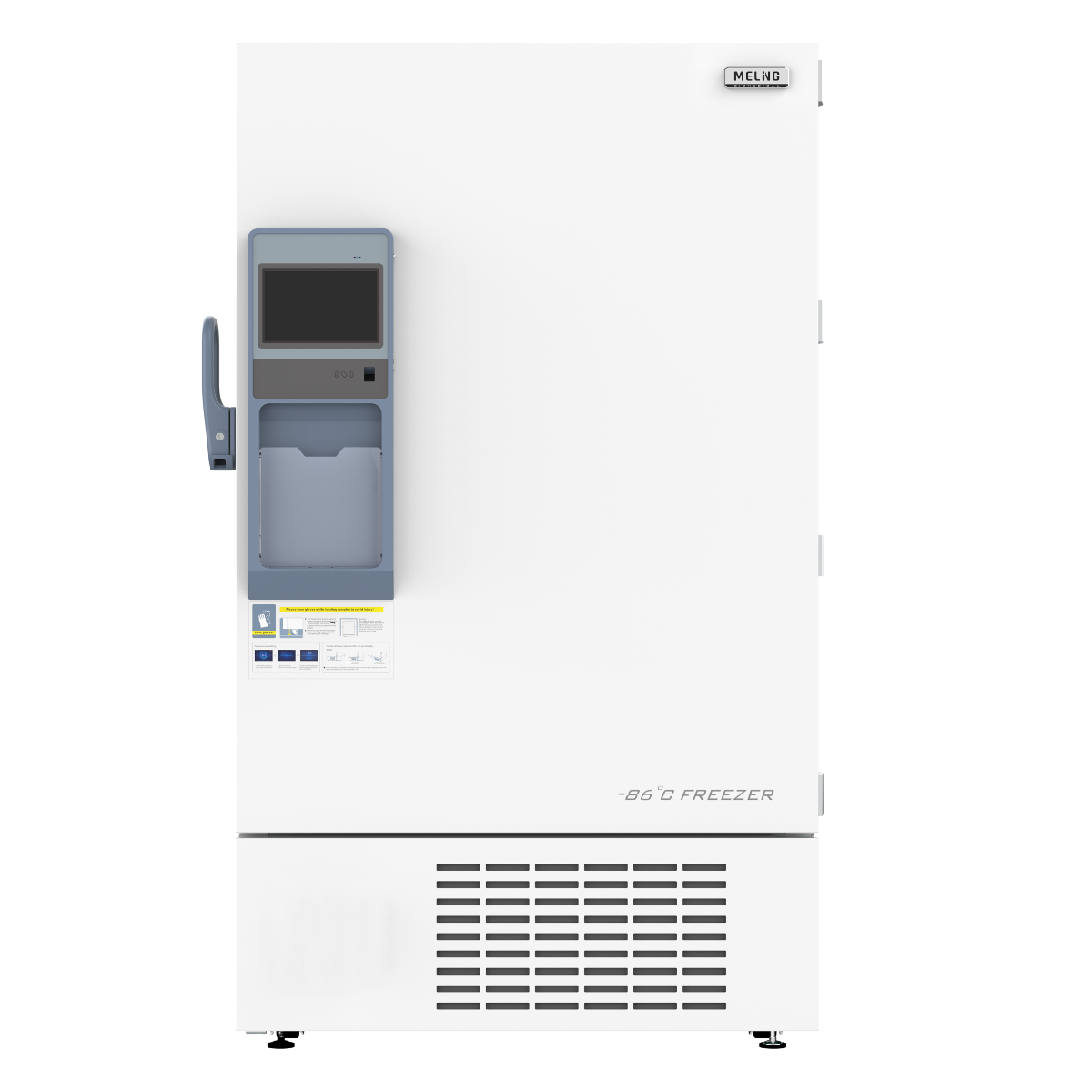 Meling Biomedical Ultra-low Temperature Twin Drive Compressor Freezer, -86°C, 780 L. Max Samples of 60,000 (24 Racks)