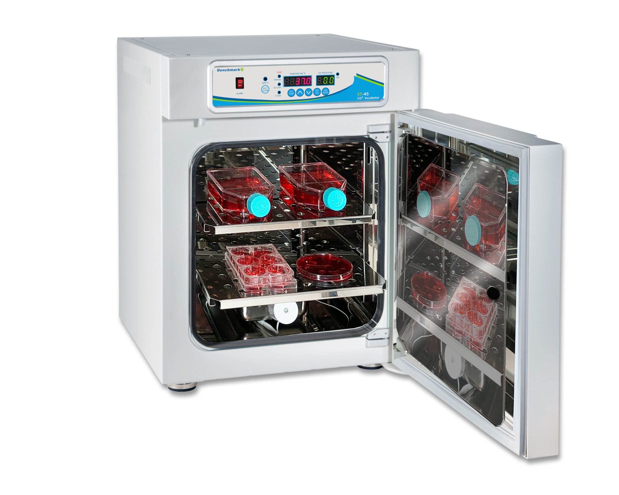 BENCHMARK ST-45 CO2 Incubator, 45L, 115V with Two Shelves