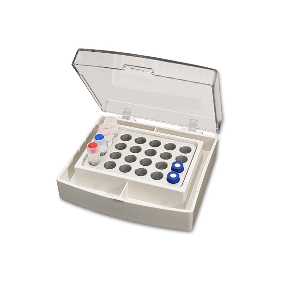 BENCHMARK Block Uniform Thermal Transfer, Block, 24 x 2mL HPLC/ Autosampler Vials (12 x 32mm)