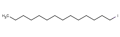 1-Iodotetradecane, 97%, CAS No. : [19218-94-1]