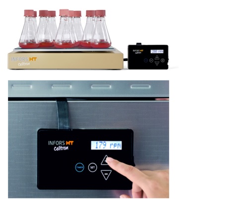 INFORS Celltron Benchtop shaker for CO2 incubators