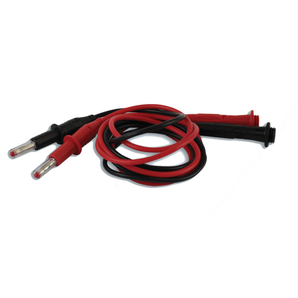 Major Science Threaded Black and Red Electrophoresis Cable