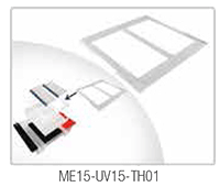 Major Science ME15-UV15 Tray Holder, 2 cuts, cut size 109.5 x 60.5mm (for MJ-105 Trays)