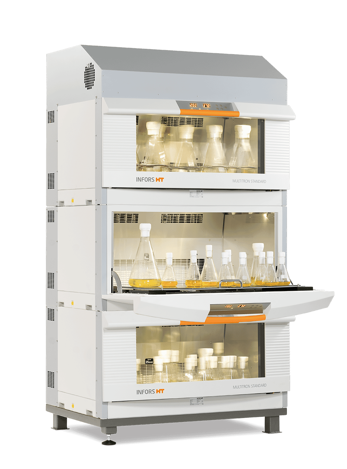 INFORS Multitron Standard Pkg, Single Unit 25 mm, Top Cooling, st. Base One Universal Tray Included