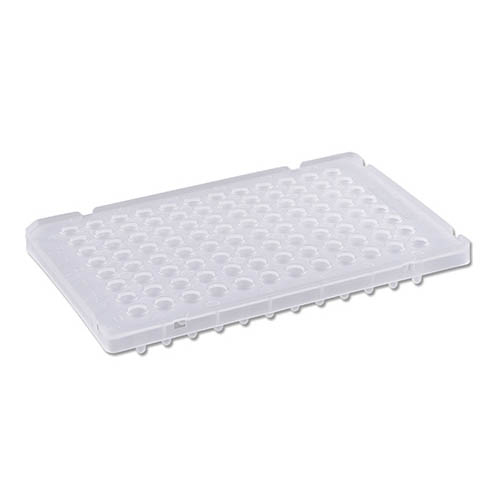 Rose PCR Plates 96 x 0.1ml Raised Rim (Low Profile/Fast) Semi Skirted, 50/pk