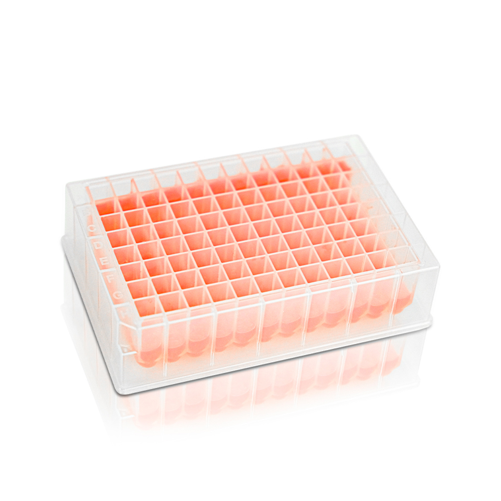 1.0mL Deep Well Plate. 96-Well. Square Well. U Bottom. Non-Sterile 10 pcs/bag. 10bags/carton