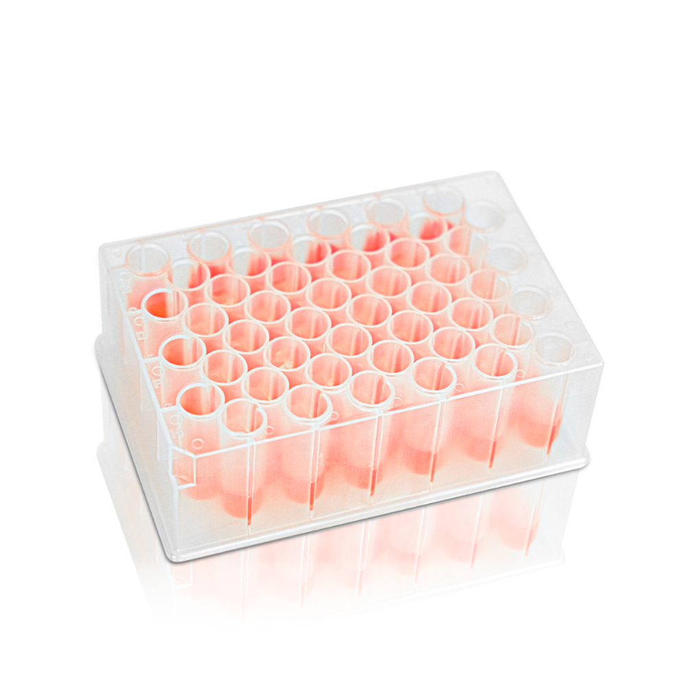 2.3mL Deep Well Plate. 96-Well. Square Well. V Bottom. Non-Sterile 5 pcs/bag. 10bags/carton