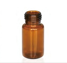 Rose 10mL Amber Glass Screw Headspace Vial 22.5*46mm. 100pcs/pk.