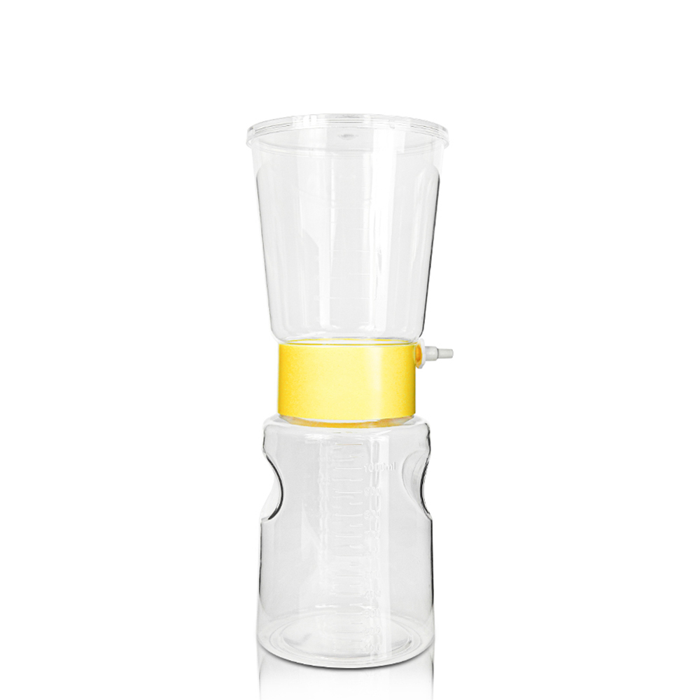 1000mL Bottle Top Vacuum Filtration System, PES 0.45um, Sterile 1 pieces/bag, 12bags/carton