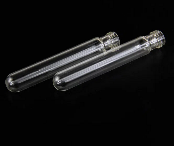 Rose Test Tube 16*100mm Rounded Bottom Capacity to Neck 11mL. Chinesing Tubing. 250pcs/pk.