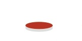 Rose 8-425 Red PTFE/White Silicone Septa 1.5mm Thick. 100pcs/pk.