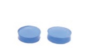 Rose Blue Normal Silicone Septa 9.5*3mm. Used up to 250°C. 50pcs/pk.