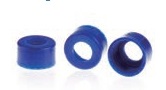 Rose Blue 9-425 Open Top Smooth Screw Cap. 100pcs/pk.