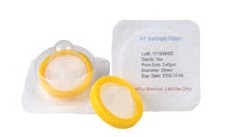 Rose Sterile 25mm Nylon Syringe Filter 0.45um with Outer Ring.50pcs/pk.