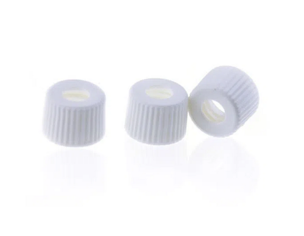 Rose White 8-425 Open Top Screw Cap .100pcs/pk.