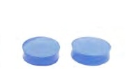 Rose Blue Normal Silicone Septa 12.5*3mm. Used up to 250°C. 50pcs/pk.