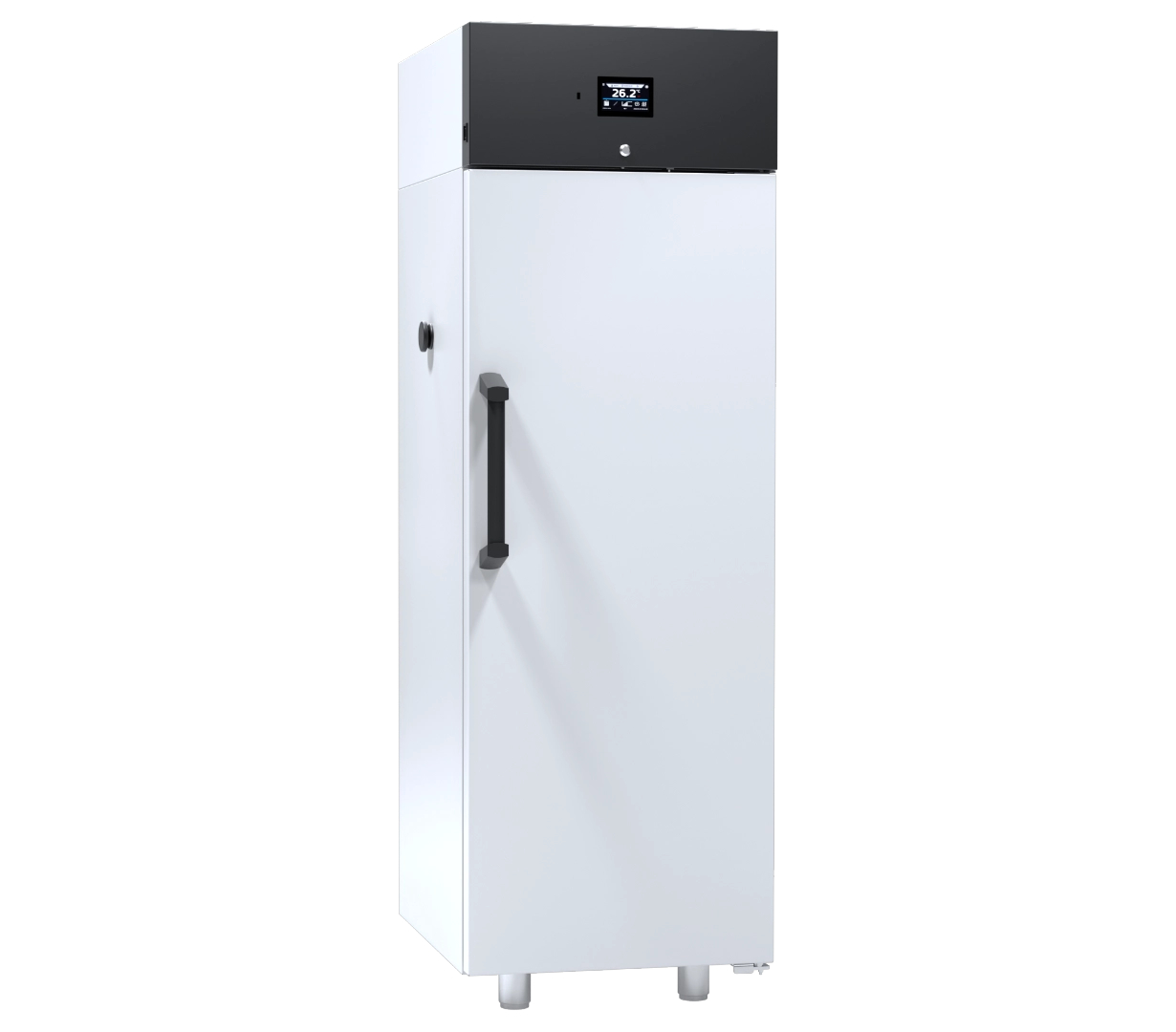 Pol-Eko ST500 COMFORT SMART BOD Incubator, 500 Liter Volume. 115 V, 60Hz Powder coated steel exterior with solid door and mono-block cooling, and automatic defrosting