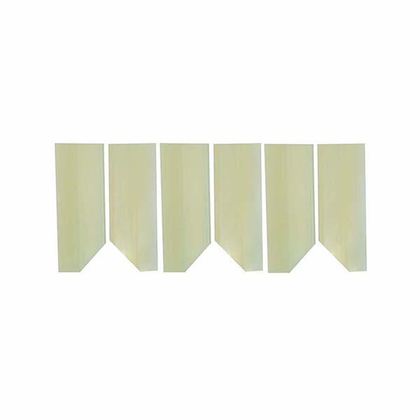 CAFRAMO Accessory Sweep 152 x 55 mm package of 6 - Molded Silicone - ZY-950 Food Grade